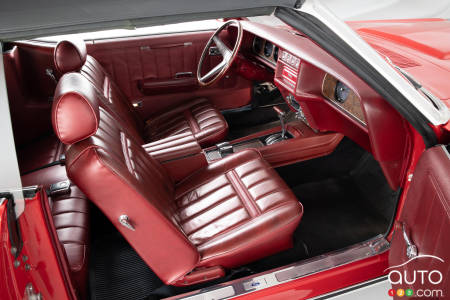 Mercury Cougar XR7 1969, intérieur